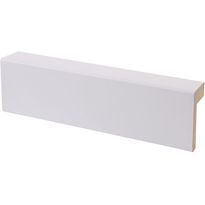 Reunalista Maler Smart Aava, 21x42/13x2200mm, MDF, puolikiiltävä valkoinen