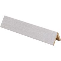 Taitelista Maler ART Aava, 4x30x30x2750mm, MDF, metalli, hopea