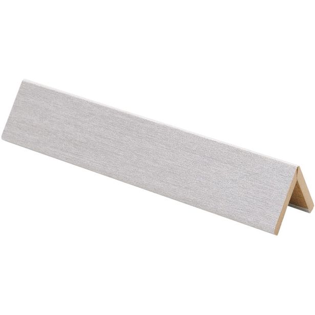 Taitelista Maler ART Aava, 4x30x30x2750mm, MDF, metalli, hopea