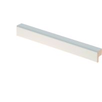 Kaakelilista Maler, 12x20/8x2700mm, mänty, valkoinen