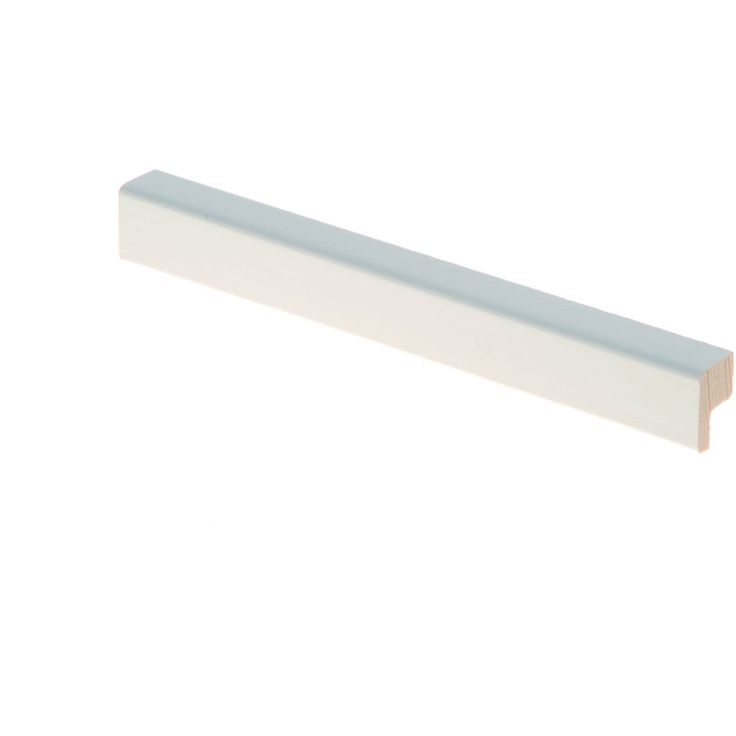 Kaakelilista Maler, 12x20/8x2700mm, mänty, valkoinen