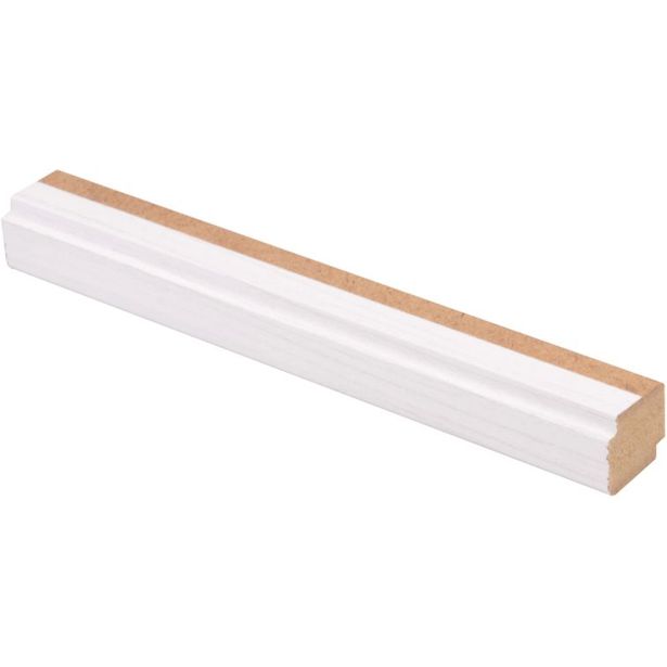 Varjolista Maler Smart Aava, 16x19x2750mm, MDF, hopeasaarni