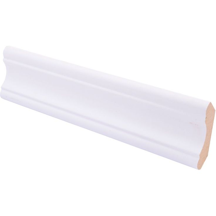 Kattolista Maler Aura, 30x30x2750mm, MDF, lumi