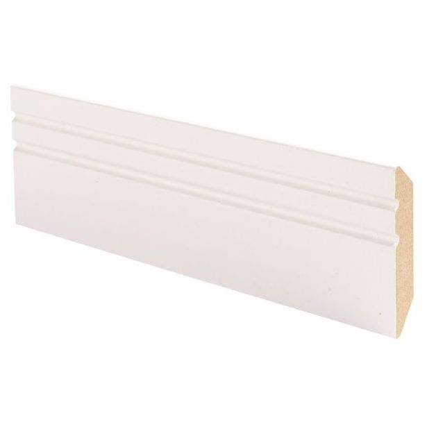 Kattolista Maler Jana, 42x42x2750mm, MDF, valkoinen