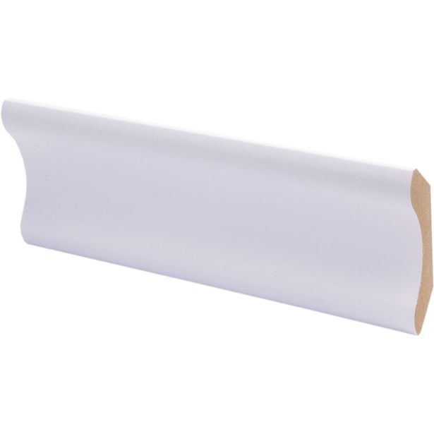 Kattolista Maler Aava, 42x42x2750mm, MDF, puhdas valkoinen