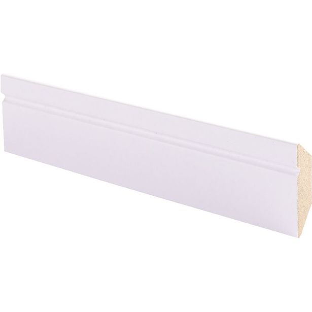 Kattolista Maler Jana, 30x30x2750mm, MDF, lumi