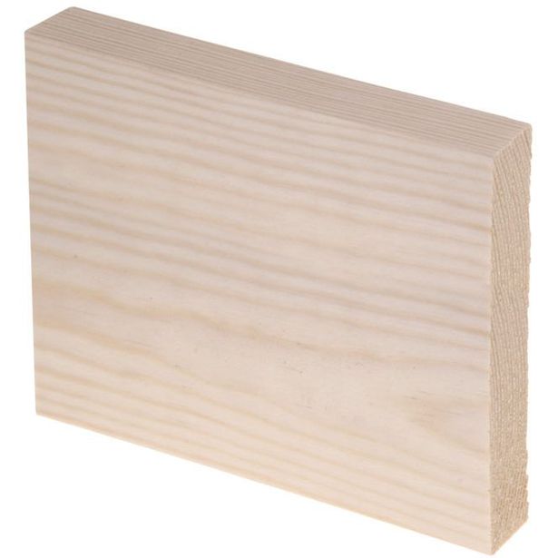 Höylälista Maler SH, 20x118x2400mm, mänty, US, puuvalmis