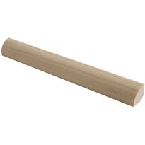 Neljännespyöreä lista Maler, 15x15x2400mm, mänty, puuvalmis
