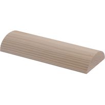 Höylälista Maler Hobby puolipyöreä, 20x44x1000mm, puuvalmis