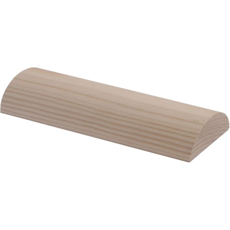 Höylälista Maler Hobby puolipyöreä, 20x44x1000mm, puuvalmis