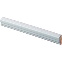 Boordilista Maler, 8x20x2200mm, mänty, valkoinen
