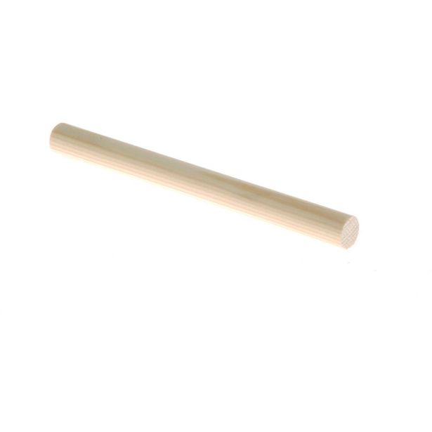 Pyörölista Maler, Ø15x2400mm, mänty, puuvalmis