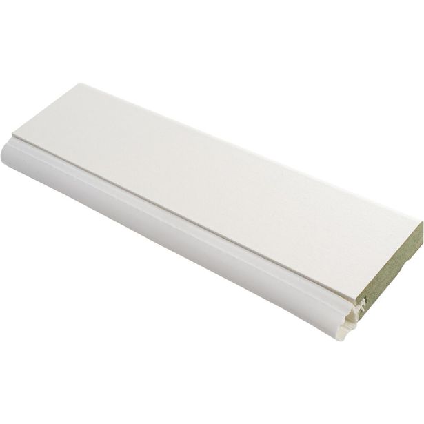 Ovilistapaketti Maler Kantti, 10x35x2070mm, MDF, valkoinen/tammikynnys