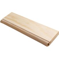 Ovilistapaketti Maler Kantti, 10x35x2400mm, mänty/tammi, puuvalmis/lakattu