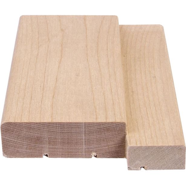 Kynnys Maler kyntteellinen, 92x22/29mm, M10, koivu, puuvalmis