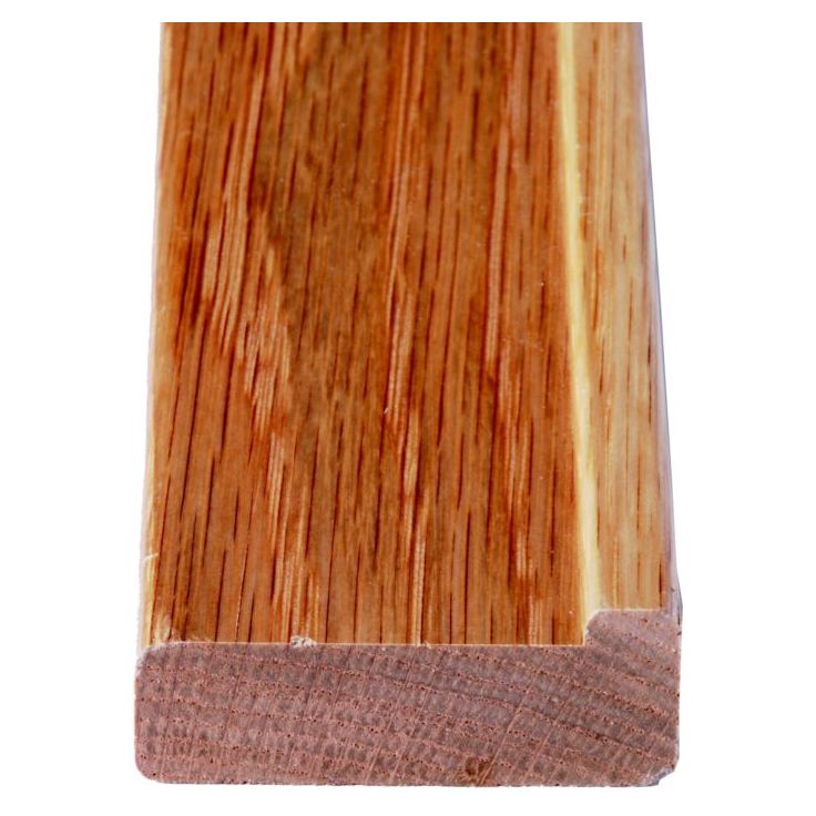 WC-kynnys Maler, 55x22mm, M9, tammi, lakattu