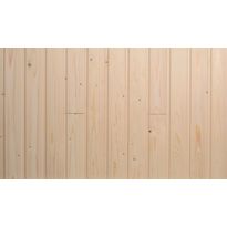 Saunapaneeli/sisustuspaneeli Maler SPA STP-10, 15x95x2700mm, VK kuusi, kirkas saunasuoja
