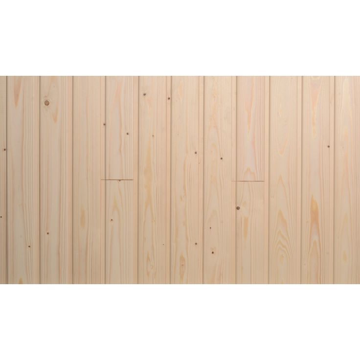 Saunapaneeli/sisustuspaneeli Maler SPA STP-10, 15x95x2700mm, VK kuusi, kirkas saunasuoja