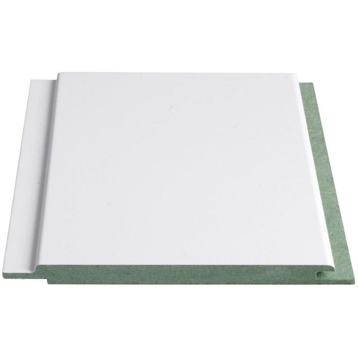Sisustuspaneeli Maler SPA STP-0, 10x120x2070mm, kosteudenkestävä MDF, ympäripontattu, valkoinen