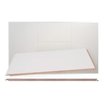 Sisustuspaneeli Maler STP-0, 8x315x1380mm, mdf, ympäripontattu, harmaanvalkoinen