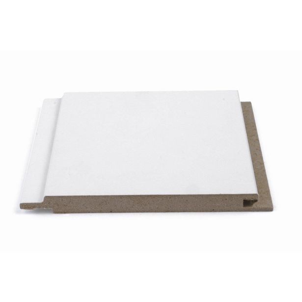 Sisustuspaneeli Maler STP-5, 10x120x2070mm, MDF, ympäripontattu, valkoinen