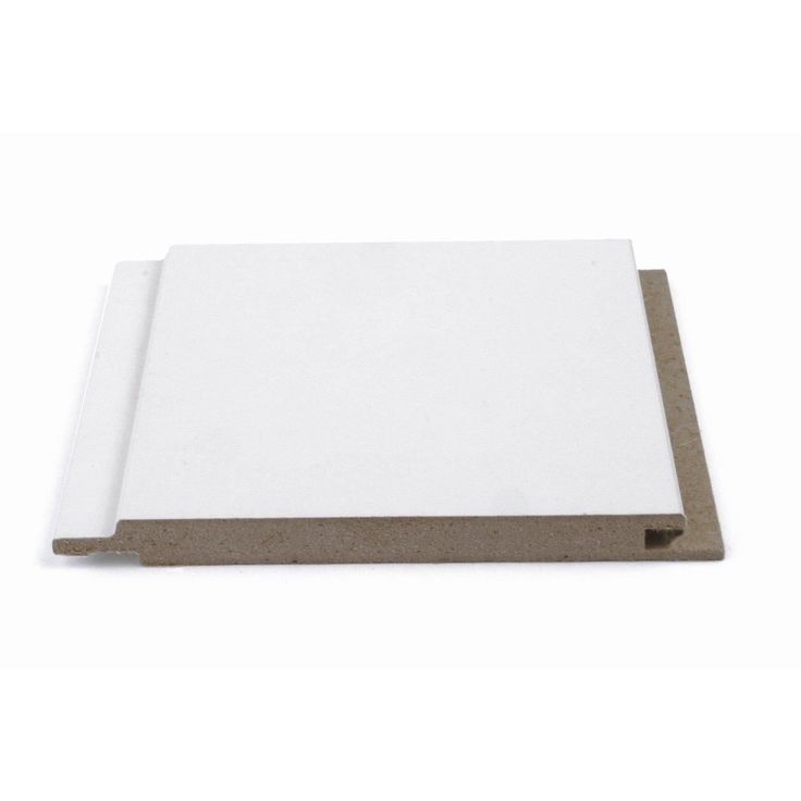 Sisustuspaneeli Maler STP-5, 10x120x2070mm, MDF, ympäripontattu, valkoinen
