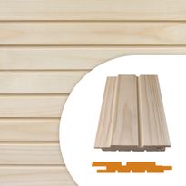 Rimapaneeli Aarni STS, 12x95x3280, sormijatkettu erikoismänty, ympäripontattu, valeura, puuvalmis, Verkkokaupan poistotuote