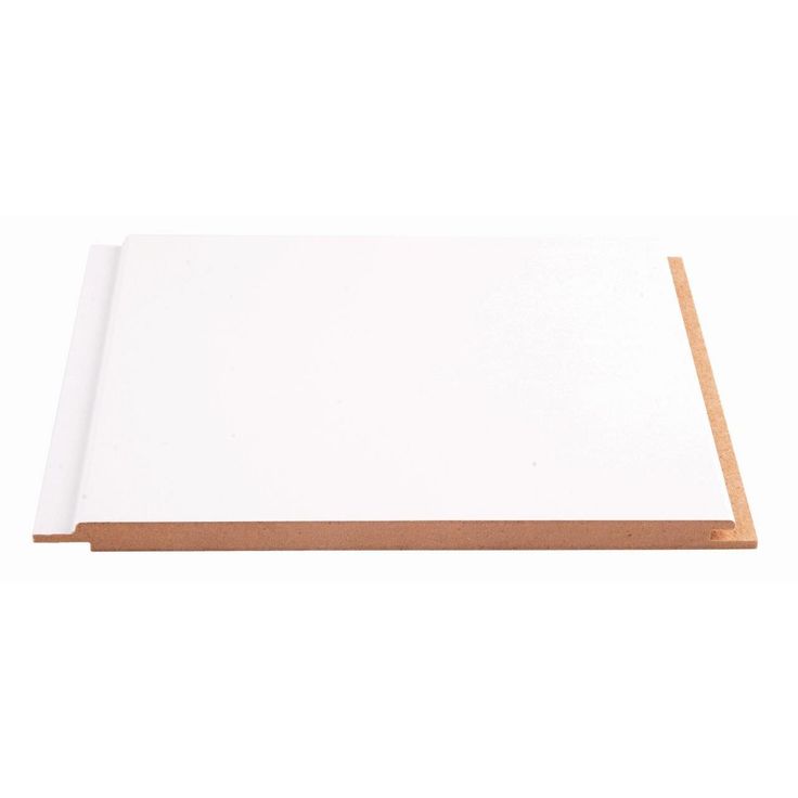 Sisustuspaneeli Maler STP-5, 10x195x2070mm, MDF, ympäripontattu, valkoinen