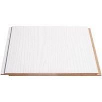 Sisustuspaneeli Maler Smart STP-0, 8x195x2070mm, MDF, ympäripontattu, lumipaju, Verkkokaupan poistotuote