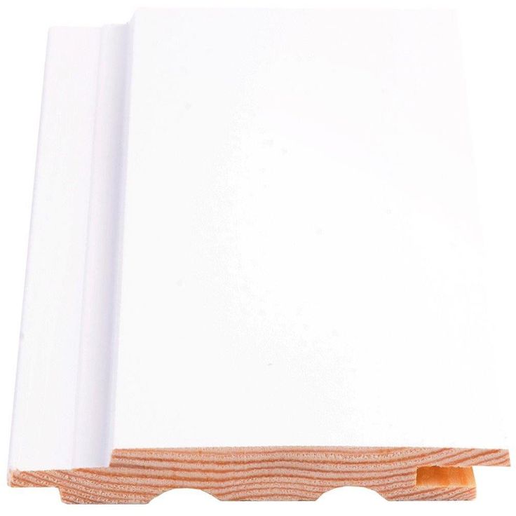Sisustuspaneeli Maler STS-3 PN, 13x95x2100mm, Sj mänty, ympäripontattu, maalattu, valkoinen