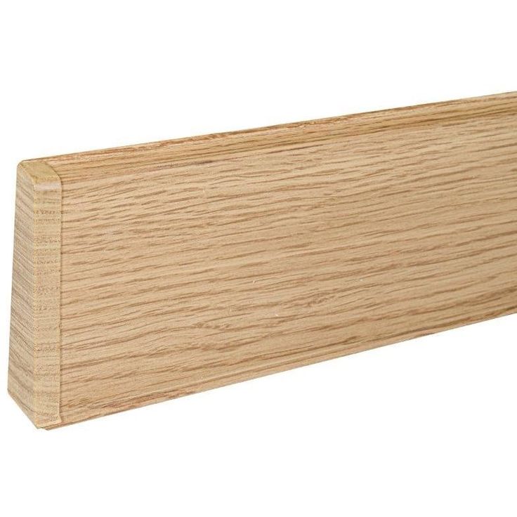 Jalkalistan päätykappale Maler PVC, vasen, 22x75mm, tammi