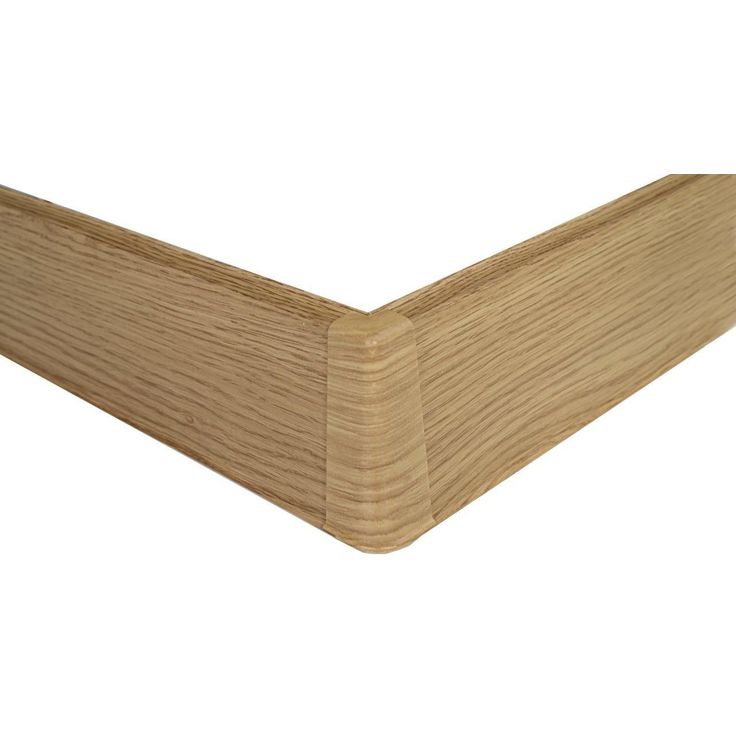 Jalkalistan ulkokulma Maler PVC, 22x75mm, tammi