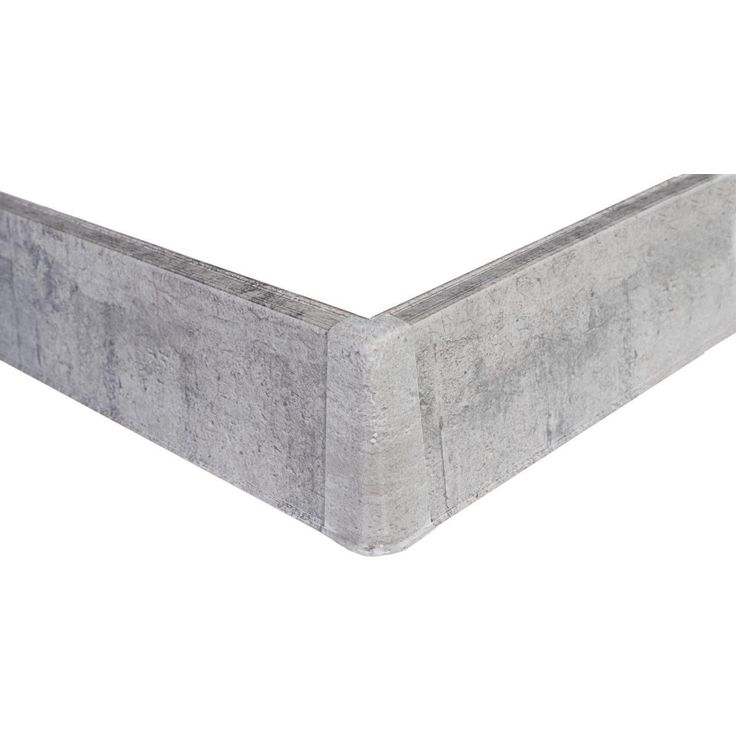 Jalkalistan ulkokulma Maler PVC, 22x75mm, harmaa tammi