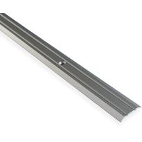 Saumalista Maler uritettu, 3.5x25x2000mm, alumiini, ruuvi, harjattu teräs