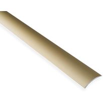 Saumalista Maler sileä, 5x30x2000mm, alumiini, tarra, kulta anodisoitu