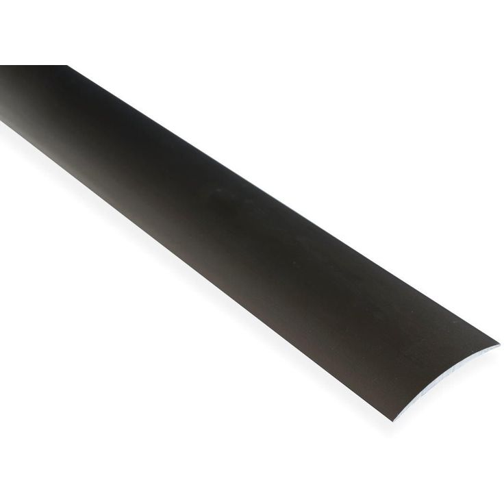 Saumalista Maler sileä, 5x40x2000mm, alumiini, tarra, pronssi anodisoitu