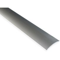 Saumalista Maler sileä, 5x40x2000mm, alumiini, tarra, harjattu teräs