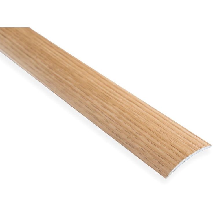 Saumalista Maler sileä, 5x40x2000mm, alumiini, tarra, alumiini, tammi