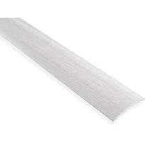 Saumalista Maler sileä, 5x40x2000mm, alumiini, tarra, alumiini, valkotammi
