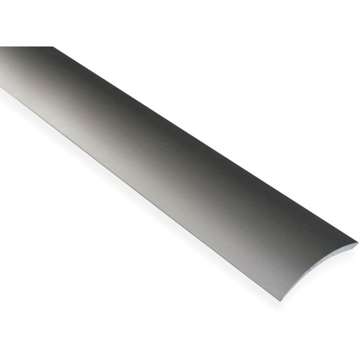 Eritasolista Maler sileä, 0-10mm, 6.2x41x2000mm, alumiini, tarra, harjattu teräs