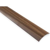 Eritasolista Maler sileä, 0-10mm, 6.2x41x1000mm, alumiini, tarra, pähkinä