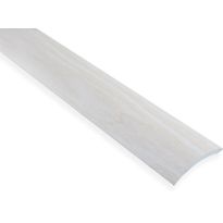 Eritasolista Maler sileä, 0-10mm, 6.2x41x1000mm, alumiini, tarra, valkosaarni