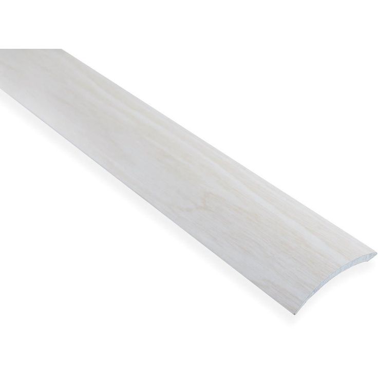 Eritasolista Maler sileä, 0-10mm, 6.2x41x1000mm, alumiini, tarra, valkosaarni