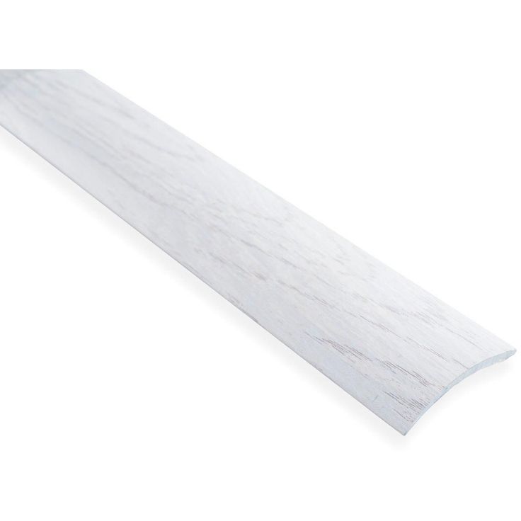 Eritasolista Maler sileä, 0-10mm, 6.2x41x1000mm, alumiini, tarra, valkaistu tammi