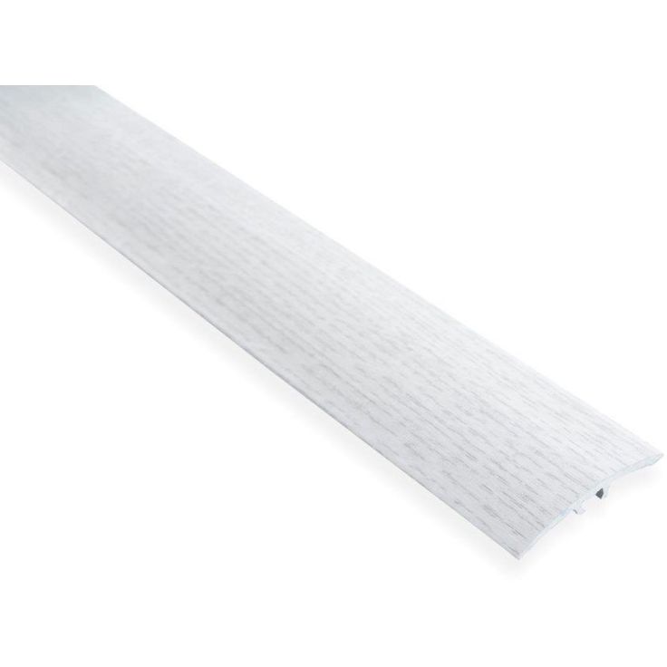 Eritasolista Maler sileä, 0-10mm, 5x40x1000mm, alumiini, tulppa, vanilla tammi
