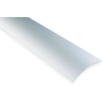 Eritasolista Maler sileä, 0-18mm, 8,4x61x2000mm, alumiini, tarra, hopea anodisoitu