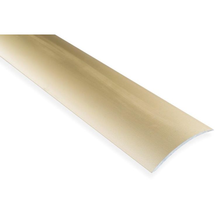 Eritasolista Maler sileä, 0-18mm, 8,4x61x2000mm, alumiini, tarra, kulta anodisoitu