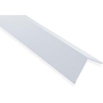 Kulmalista Maler sileä, 2x40x40x2000mm, alumiini, valkoinen maalattu