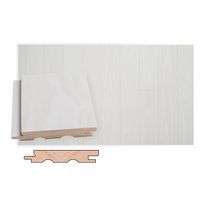 Sisustuspaneeli Maler Luosto STS-0, 15x93x2400mm, sormijatkettu kuusi, ympäripontattu, lumi