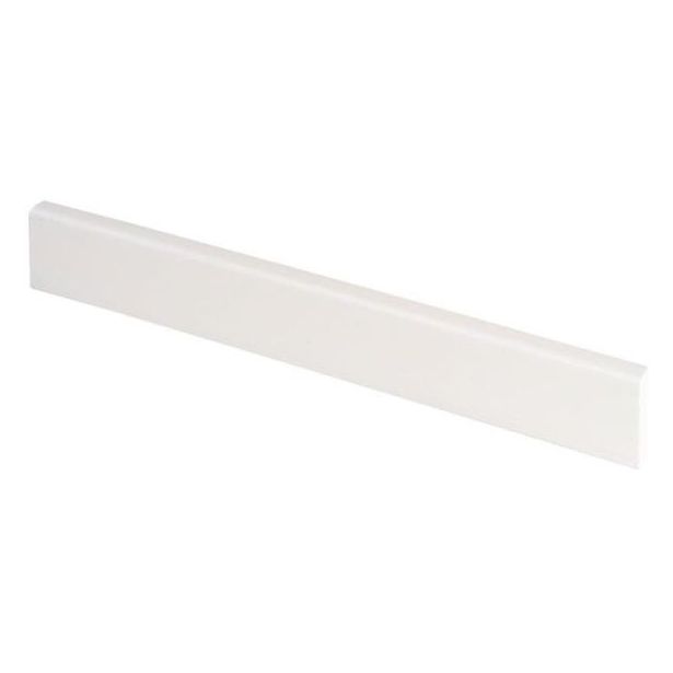Peitelista Maler PVC, 5x20x2700mm, valkoinen